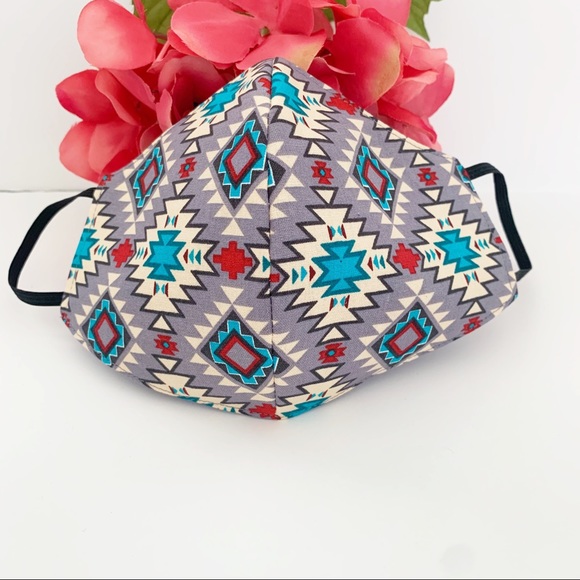 3/$25 Triple Layer Handmade Face Mask - Picture 2 of 4